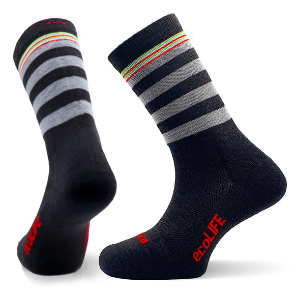 TEKO eco LIFE PRISM 3.0 MERINO Medium Half Cushion Socks - 1 PAIR PACK