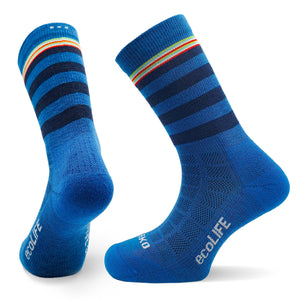 TEKO eco LIFE PRISM 3.0 MERINO Medium Half Cushion Socks - 1 PAIR PACK