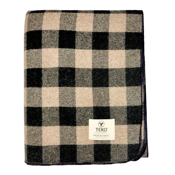 TEKO eco MELTON BRAEMAR WOOL BLANKET