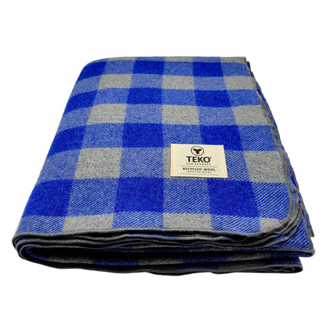 TEKO eco MELTON BALMORAL WOOL BLANKET