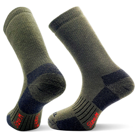 TEKO MERINO 3.0 MERINO WOOL SOCKS - Medium Full Cushion - Olive