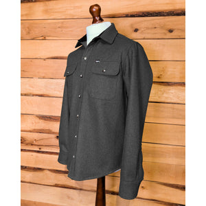 The SIMPSON eco MELTON Wool 2.0 Men's Shirt with Two Chest Pockets